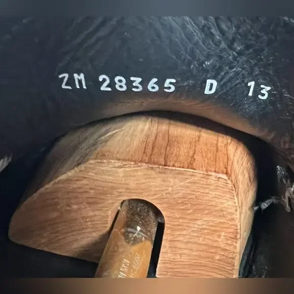 Salvatore Ferragamo Sardegna Driver Loafers Men Black Leather Shoes Size 13 D - Picture 9 of 11